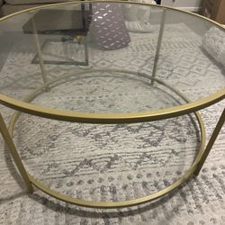Round Glass Coffee Table