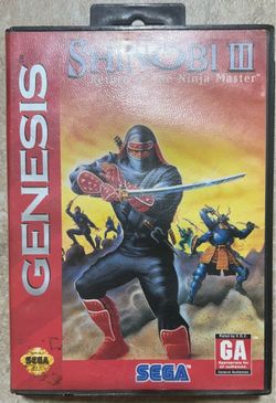 (Sega genesis) Shinobi III 3 Return of the Ninja Master
