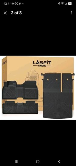 TPE RUBBER ALL WEATHER FLOOR MAT AND TRUNK CARGO LINER for 2023-2025 NISSAN ARIYA