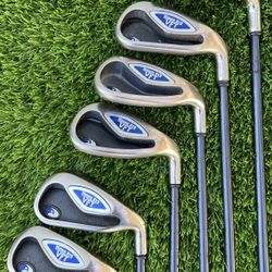 Ladies Callaway Hawk Eye VFT Iron Golf Set / RH / Irons # 5,7,8,9,PW & SW