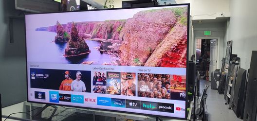 SAMSUNG 65" SMART TV LED 4K HDR FANTASTIC PICTURE QUALITY GUARANTEED WITH ORIGINAL REMOTE CONTROL💯🖥💯🔥💯🖥