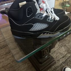 Black Metallic Reimagined Jordan 5’s