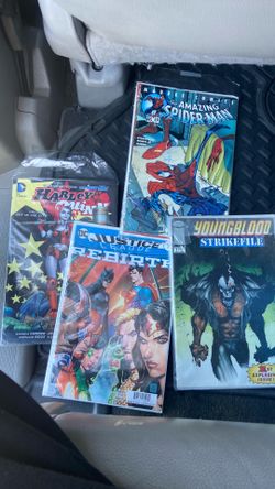 DC and Marvel comic books