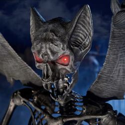 Home Depot 2023 5 ft. LED Poseable Bat Skeleton