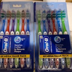 Oral B Toothbrush Pack