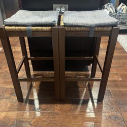 Wooden stools 