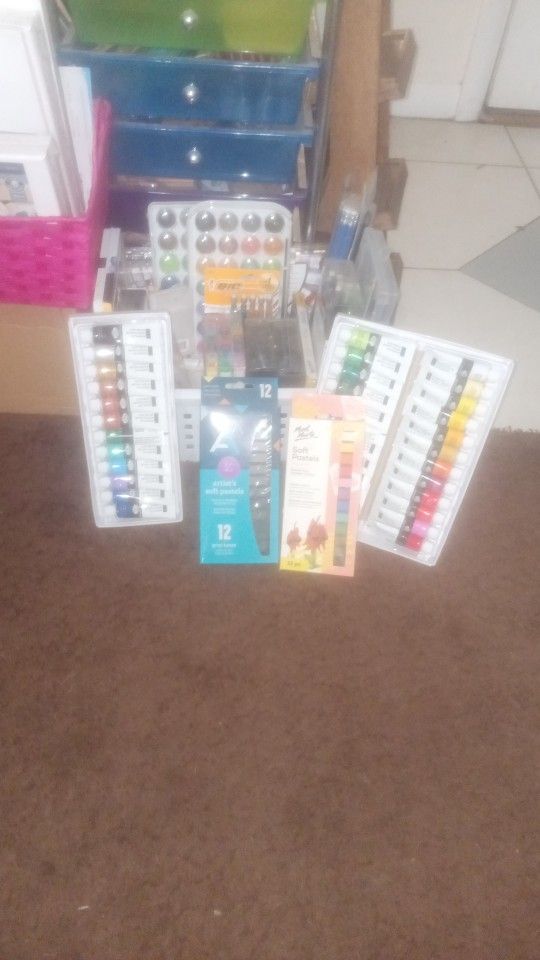 Bulk- For All Basket Of Arts Supplies