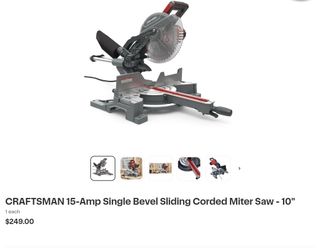 10 Inch Duel Bevel Miter Saw