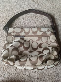 Coach Original Pattern Boho Bag
