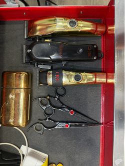 Professional Barber Tool Set – Clippers, Trimmers & Shears
