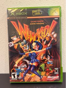 Whacked Microsoft Xbox SEALED NEW