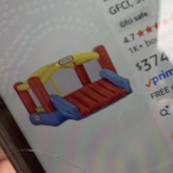 Little Tikes Jumper Jump N Slide Inflatable Bouncer.