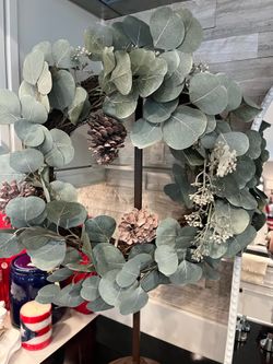 Medium size eucalyptus wreath