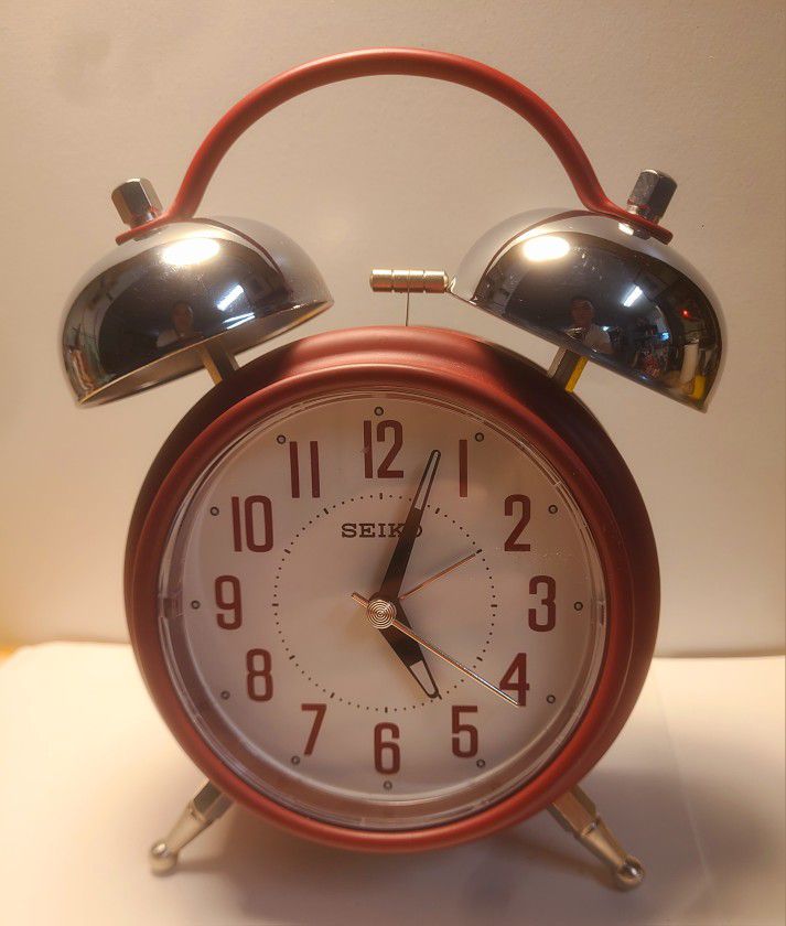 Seiko Deux Bell Alarm Clock

