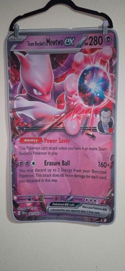 18"x32" Decorative Mewtwo Rug