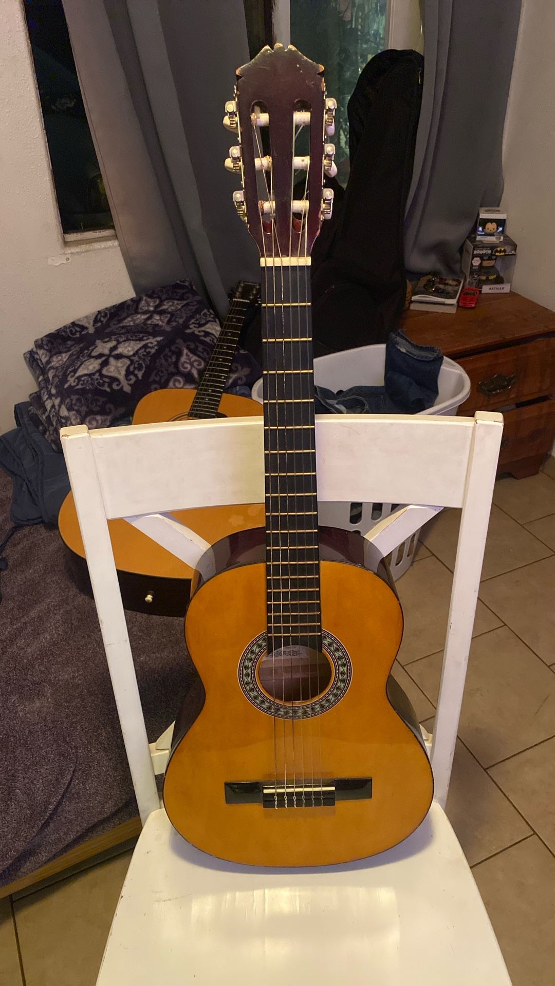 Lucida 6 string nylon guitar , Good shape , strings could use a replace but playable