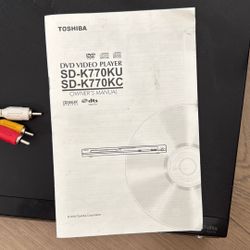 Toshiba DVD player