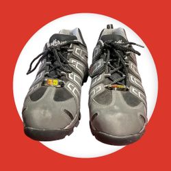 Nautilus Wide Safety Footwear Black/Gray Shoes Men 11