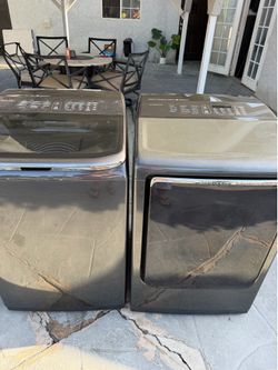 XXL washer and gas dryer