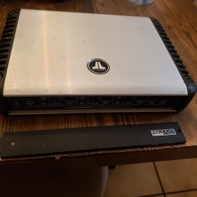 JL AUDIO HD 900/5 AMPLIFIER 
