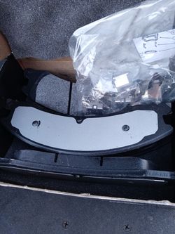 Ford super duty f350 f450 brake pads carbon metallic
