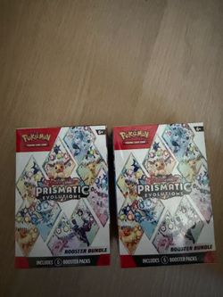 Pokemon Prismatic Evolutions Booster Bundle