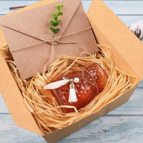
New Kraft Cardboard Boxes For Gifts Wedding Party Favors , Total 300pcs