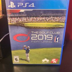 PS4 2019 The GOLF club 