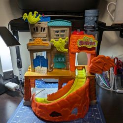 Fisher Price Imaginext Scooby Doo Ghost Town Haunted House NO FIGURES