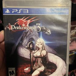 Drakengard 3!!!  PS3!!