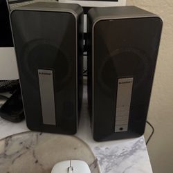 2.0 PC Speakers 10W Wired and Bluetooth Speaker with LED Lighting | SR300 ELEGIANT