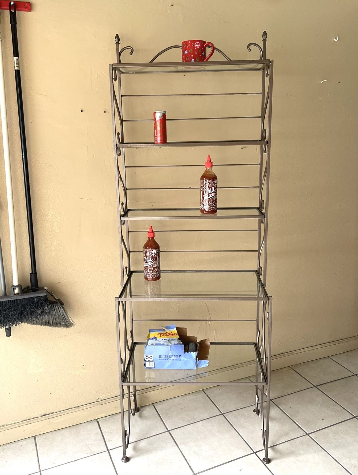 Wrought Iron Baker's Rack