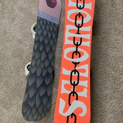 Snowboard package for couples (Salomon)