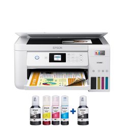 Epson Eco Tank ET-2850 All-in-One Inkjet Printer Special Edition with Bonus Black Ink Bottle(the Ink Not Included)