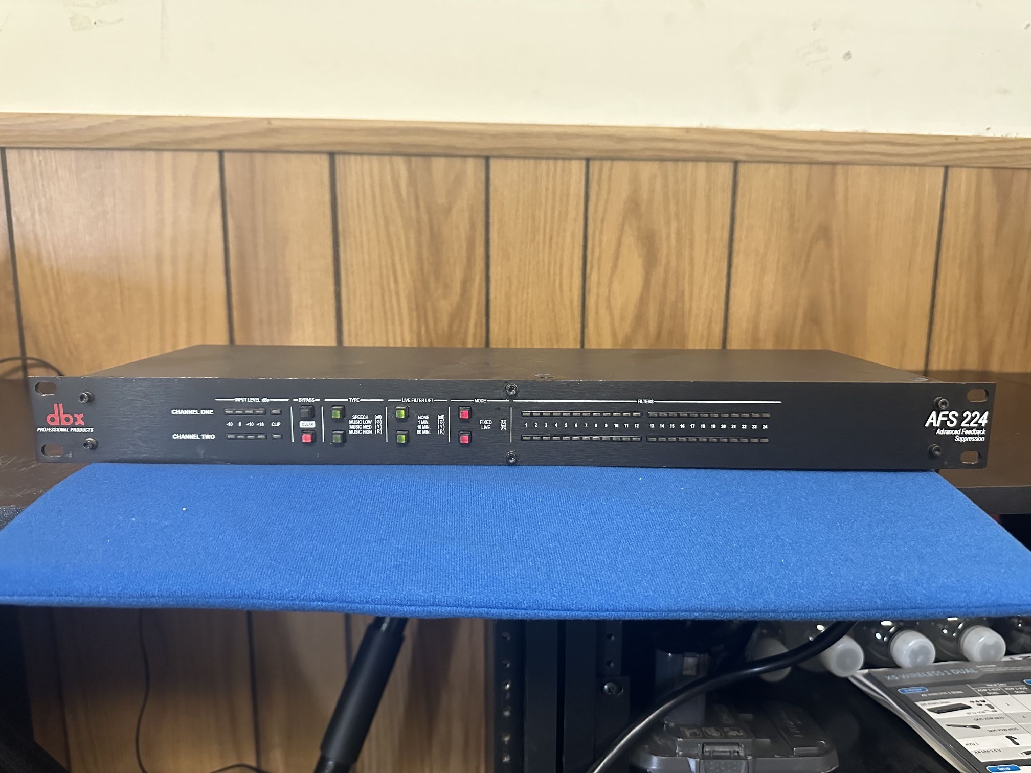 DBX AFX 224 Feedback Suppressor For Sound System