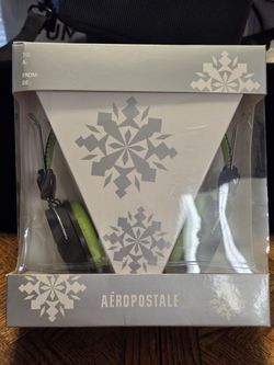 Aeropostale wired over-the-ear Bluetooth  headphones - Green 