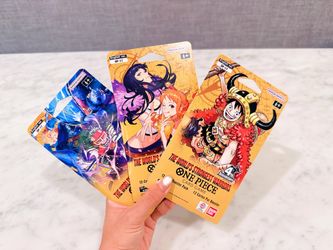 One Piece The World’s Strongest Warriors Edition Pack OP17 OP Extra Booster Packs Card Game 12-Card Sealed Sleeved Pack Trading Card Bandai Namco TCG