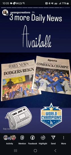 Dodgers Newspapers