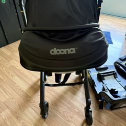 Doona  Car Seat Base, Converts to Stroller in Seconds, 