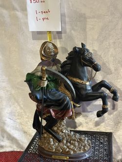  Santa Muerte  En Caballo 