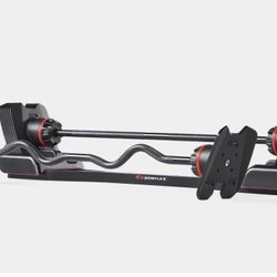 BowFlex SelectTech 2080 Adjustable Barbell with Curl Bar