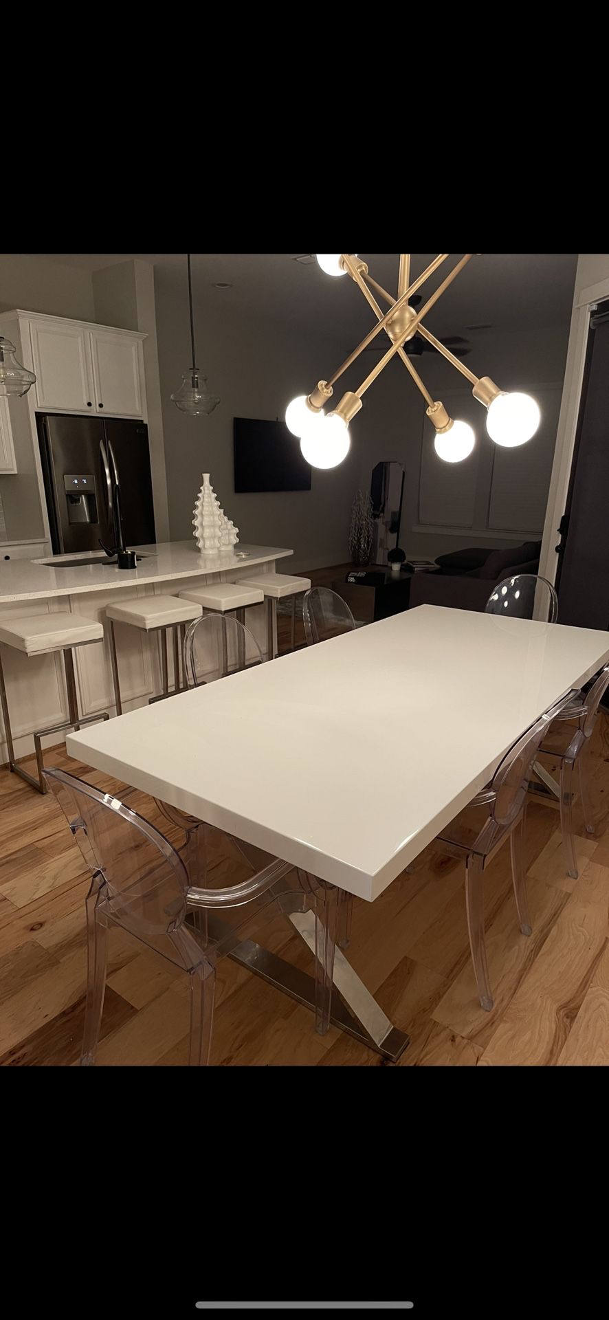White Dining Room Table