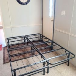 "FULL SIZE" FOLDING PLATFORM BED FRAME 
