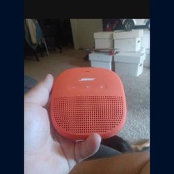Bose Orange Hand Held Speaker