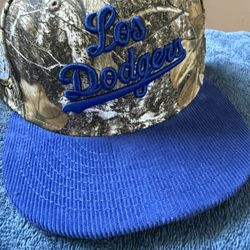 Dodgers RealTree Fitted Hat 