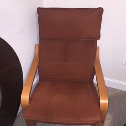 Chair with ottoman