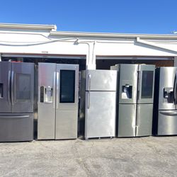 French Door Refrigerator Stainless Steel ( 450-550