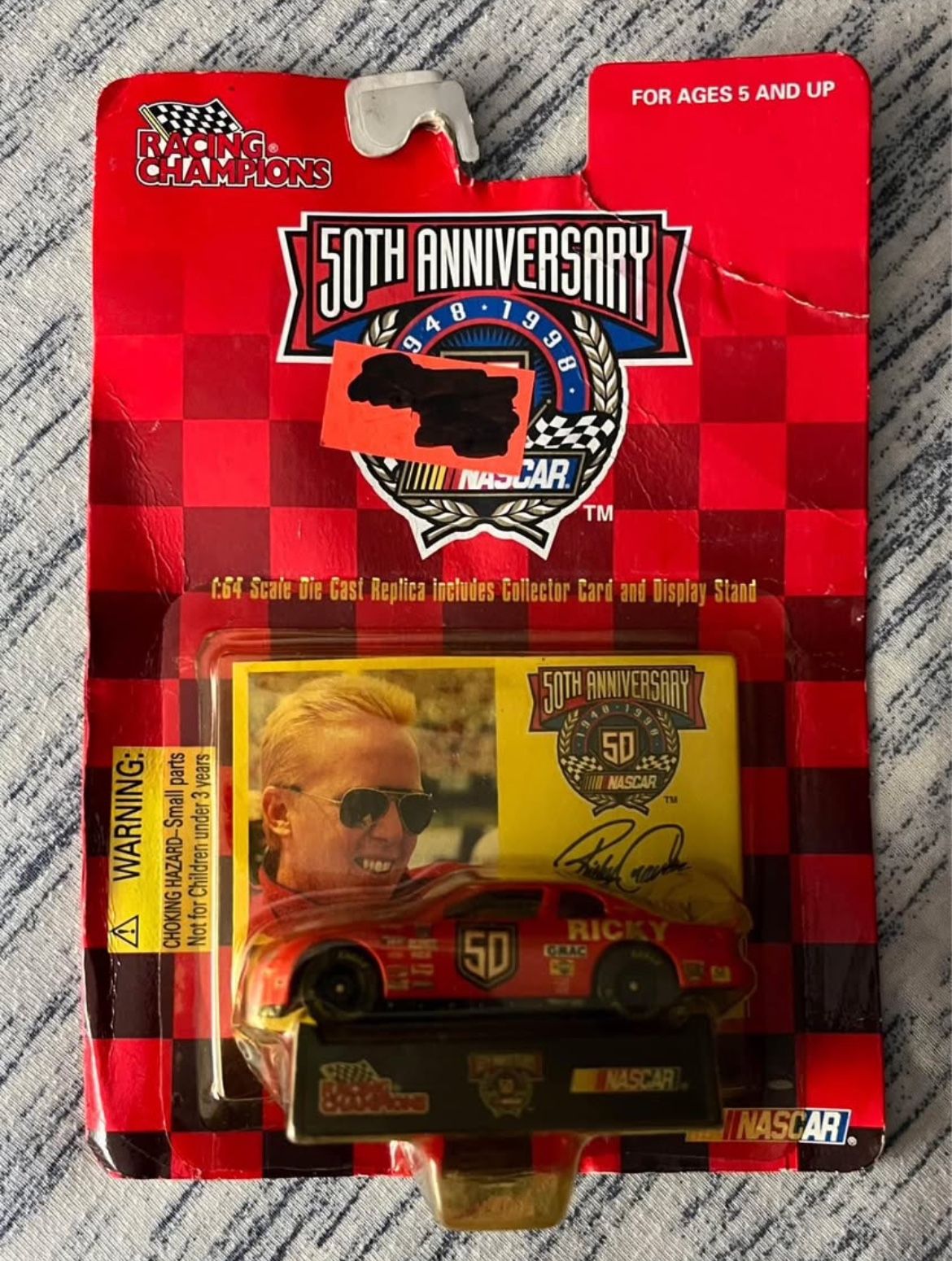 1998 NASCAR 50th Anniversary Racing Champions 1:64 #50 Ricky Craven