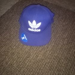 Blue And White Adidas Men's Hat