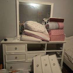 Large Dresser With Mirror